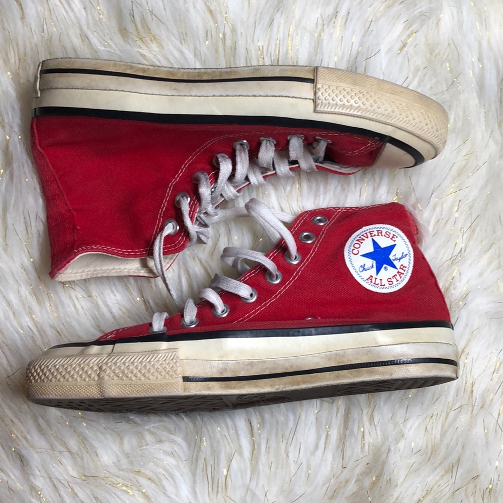 ❤️Vintage Red Converse❤️